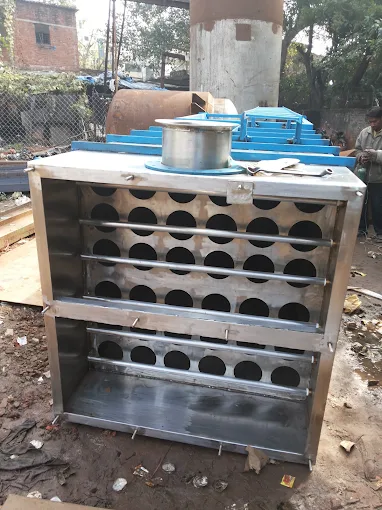 Heat exchanger filter housing